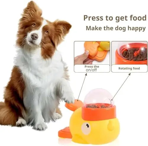 Pet slow food bowl
