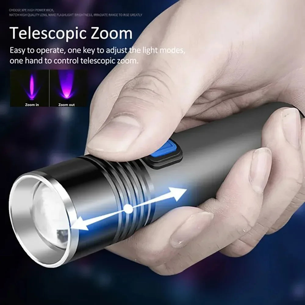 UV Flashlight Blacklight