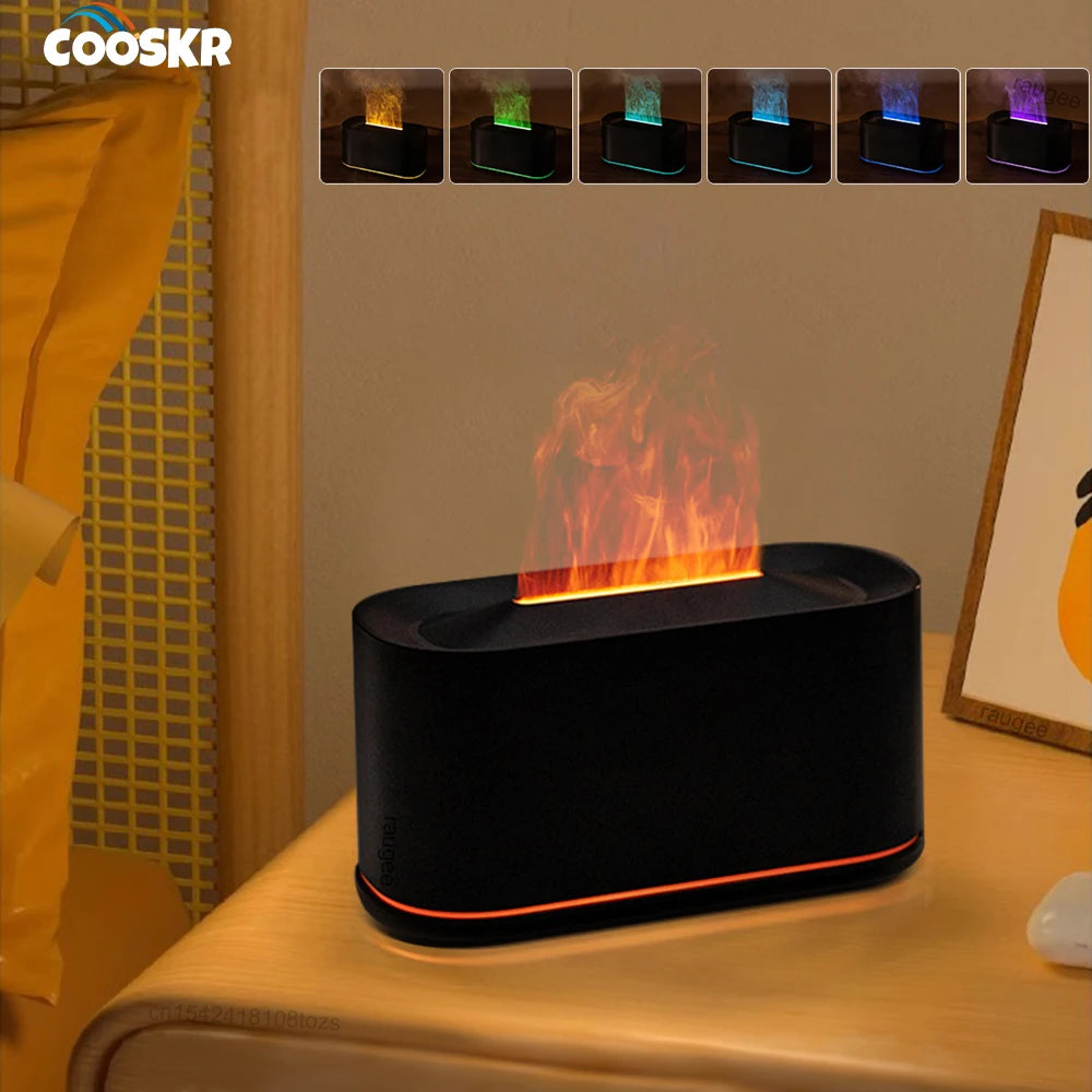 Air Aroma Flame Humidifier