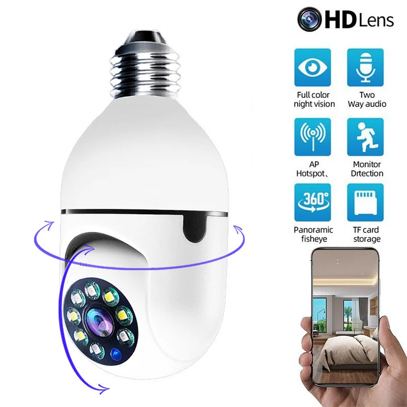4G WiFi IP Camera Bulb