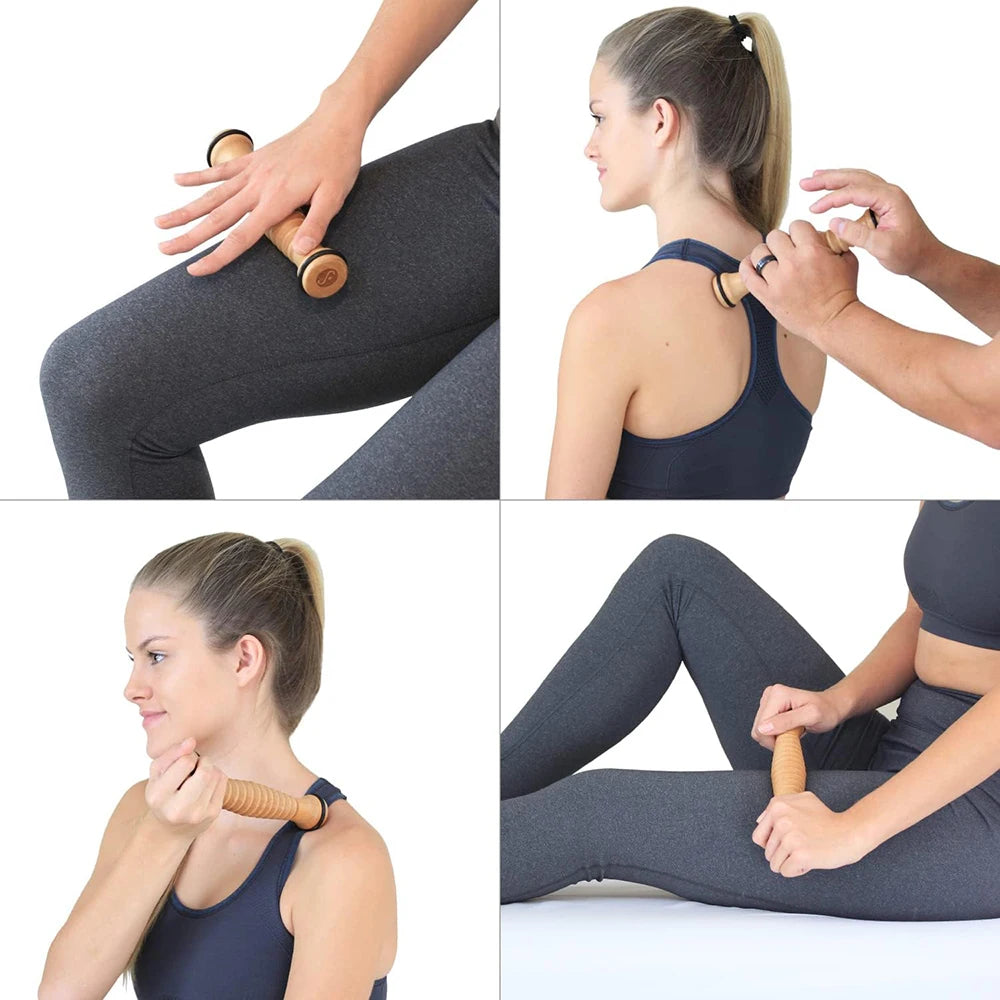 Wooden Massager Roller