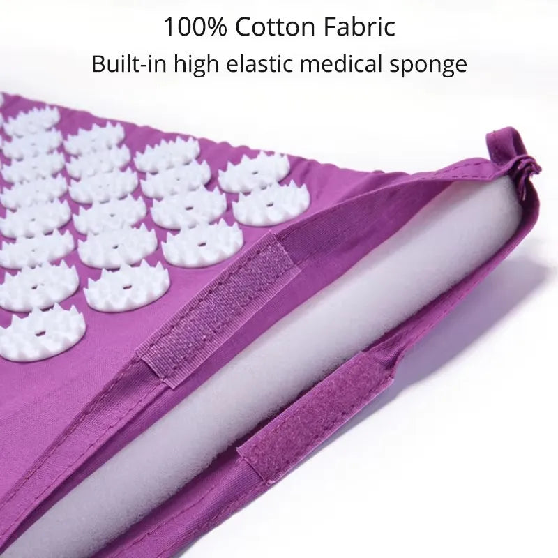 Acupressure Massage Mat Pillow Set