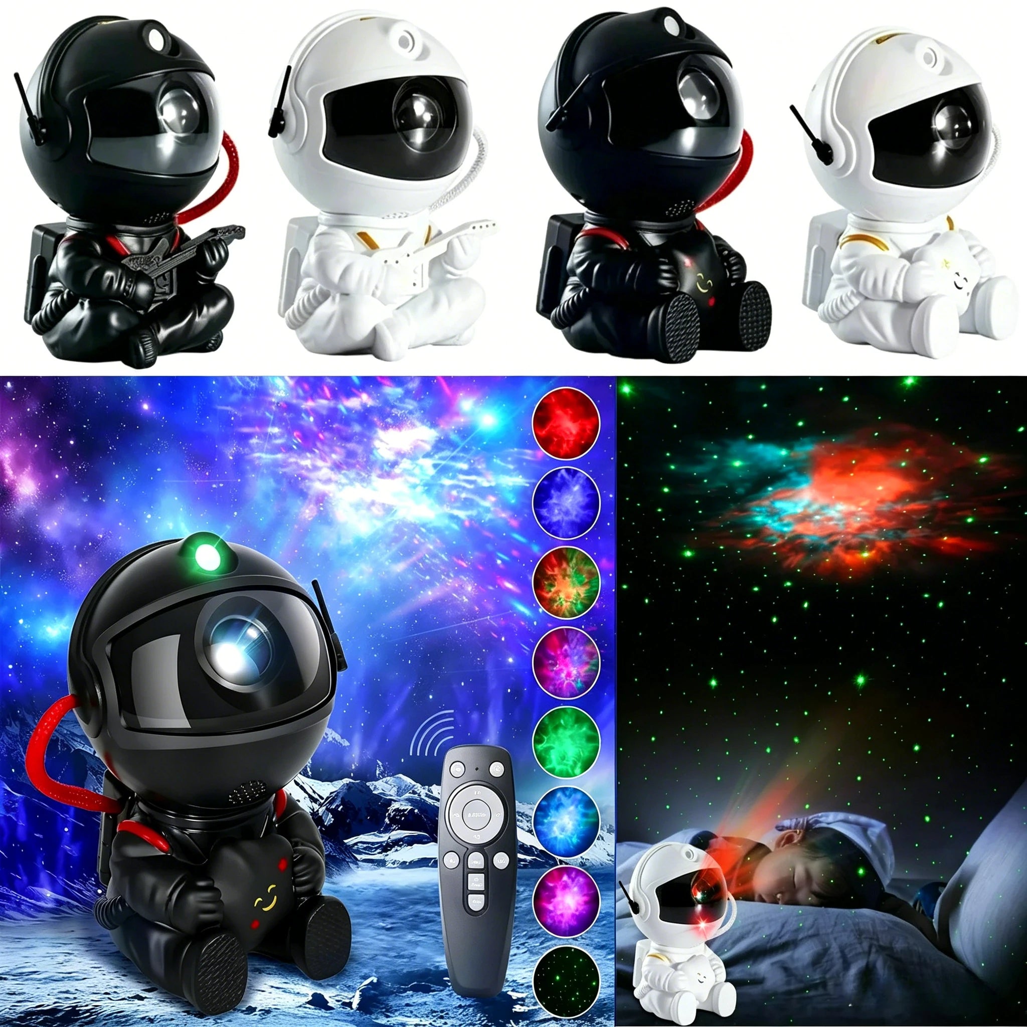 Star Projector Galaxy Night Light