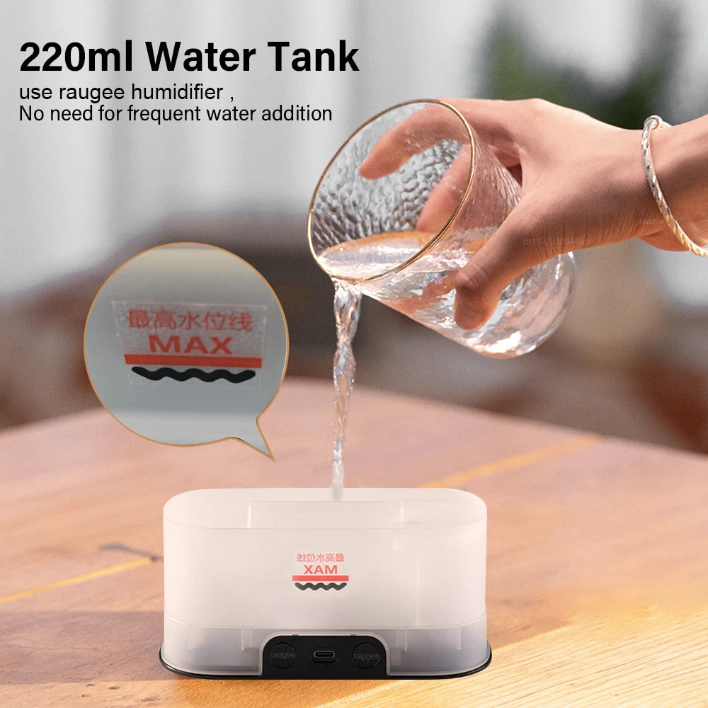 Air Aroma Flame Humidifier