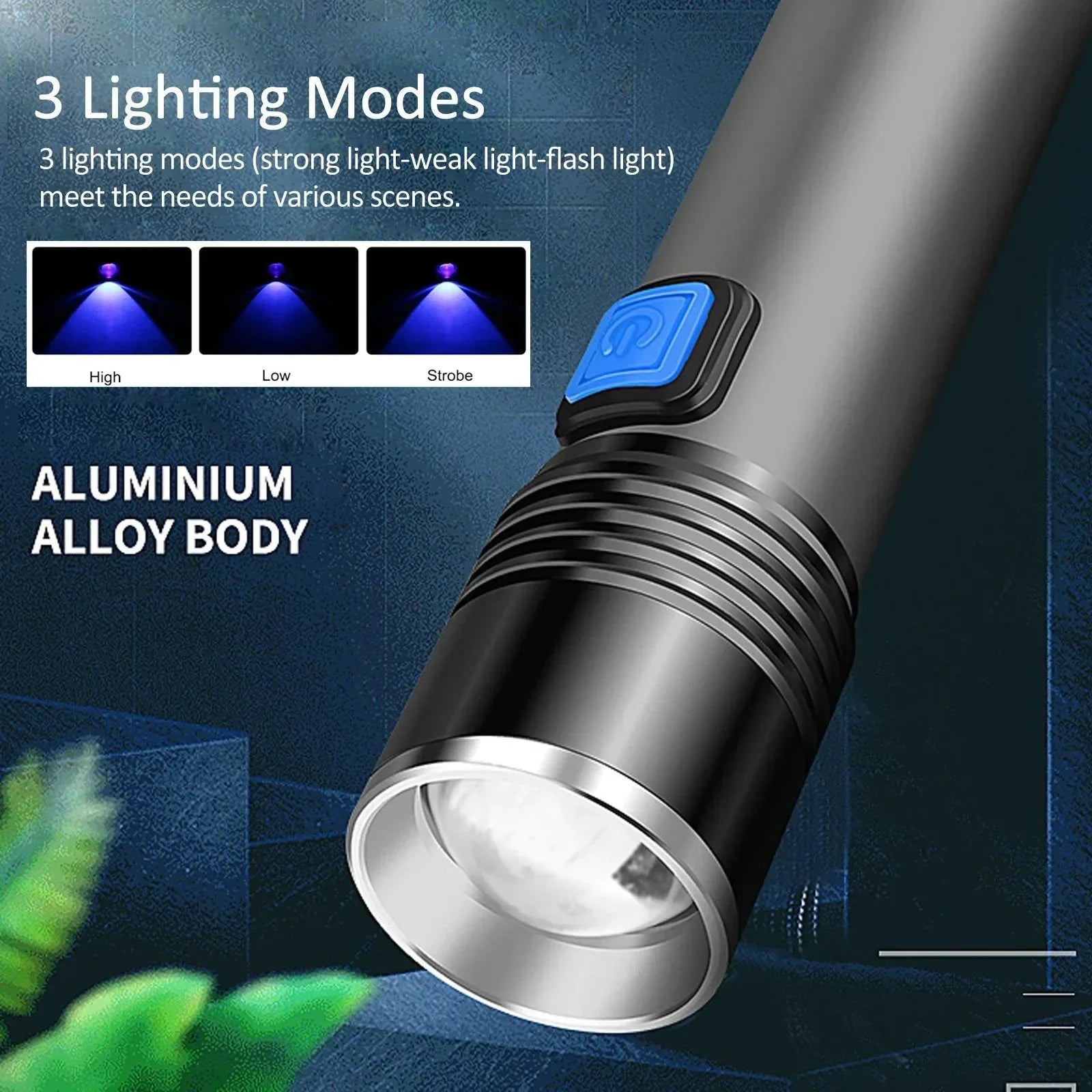 UV Flashlight Blacklight