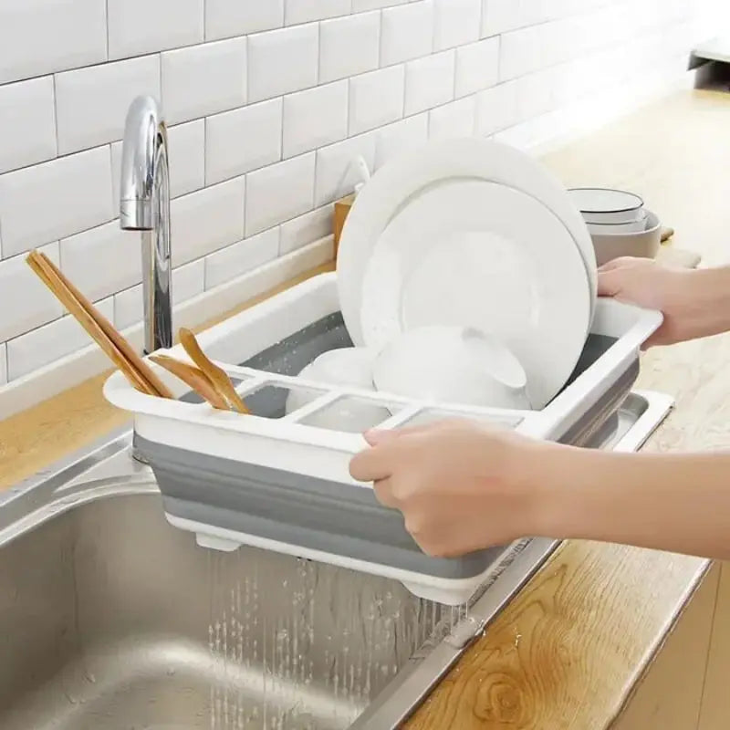 Kitchen Foldable Dish Rack